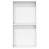 Shower Niche Matt White 32x62x9 cm Stainless Steel 4005135