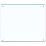Kitchen Backsplashes 2 pcs Transparent 70x60 cm Tempered Glass 3315791