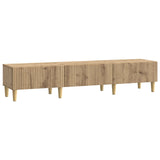 TV Cabinet Artisan Oak 147 x 34.5 x 30 cm Engineered Wood 894714