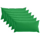 Cushion with Pillow HEERLEN 6 pcs Green Polyester 925434