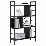 Bookshelf Black Oak 75 x 30 x 123.5 cm Engineered Wood 883964