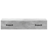 Wall-Mounted Side Table Concrete Grey 87.5 x 34.5 x 17 cm 899008