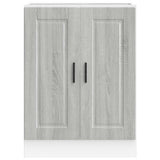 Kitchen Base Cabinet Porto Grey Sonoma Engineered Wood 853923