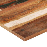 Square Table Top 70x70 cm 25-27 mm Solid Reclaimed Wood 286059