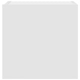 7 Piece TV Cabinet Set White Engineered Wood 3114542