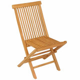 3059581 5 Piece Garden Dining Set Solid Teak Wood