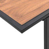 Garden Table Brown 100 x 55 x 70 cm Wood 42007552