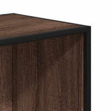 Bookcase Brown Oak 80.5x35x139 cm Engineered Wood 3300849