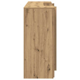 Reception Desk Artisan Oak 200x50x103,5 cm Engineered Wood 3324186