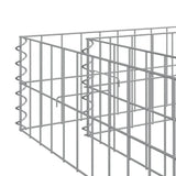 Gabion Raised Bed Galvanised Steel 1000x100x20 cm 151318
