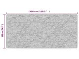 Rug Washable Multicolour 190x300 cm 136583
