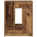 Sideboard with Drawers and Doors Old Wood 73x31x90 cm 861857