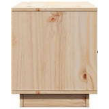 TV Cabinet 80x34x40 cm Solid Wood Pine 818230