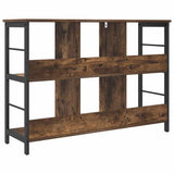 Bookshelf Smoked Oak 102 x 32 x 72.5 cm Engineered Wood 884014