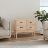 Console Cabinet 90x40x78 cm Solid Wood Pine 821739
