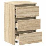Bed Cabinets 2 pcs Sonoma Oak 40x35x62.5 cm Engineered Wood 806218
