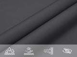 Sunshade Sail Oxford Fabric Rectangular 5x8 m Anthracite 135111