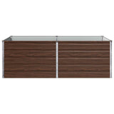 Raised Garden Bed Black 160 x 80 x 55 cm cold-rolled steel 8006396