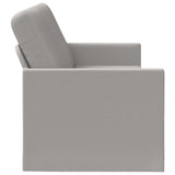 3 Seater Sofa Cloud Grey 220 x 81 x 82 cm Fabric 42041152