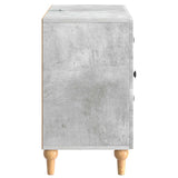 TV Cabinet Concrete Grey 89 x 34.5 x 60 cm Engineered Wood 894198