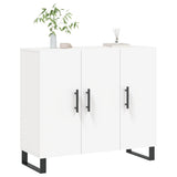 Sideboard White 90x34x80 cm Engineered Wood 828132