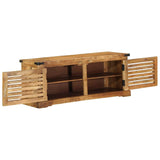 Shoe Cabinet Brown 110 x 38 x 45 cm Solid Mango wood 4019630