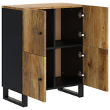 Sideboard with 4 Doors 60x33x75 cm Solid Wood Mango 352920