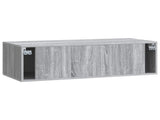 Wall-Mounted TV Cabinet Grey Sonoma 98 x 41 x 30 cm 898021