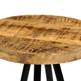 Bar Chairs 2 pcs Solid Mango Wood 246238