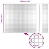 Welded Wire Fence Silver 42004951