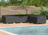 Furniture Cover Black 286 x 222 x 80 cm 4105689