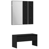 Hallway Furniture Set Wall-mounted 5 pcs Engineered Wood 3332489