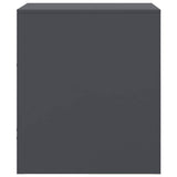Bedside Cabinets 2 pcs Anthracite 34.5x39x44 cm Steel 841756