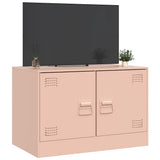 TV Cabinet Pink 67x39x44 cm Steel 841633
