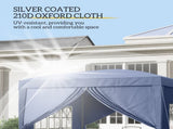 3 x 3 Pop Up Gazebo, Water and UV Resistant Party Tent Camping Canopy Marquee with Carry Bag, T3398P314669