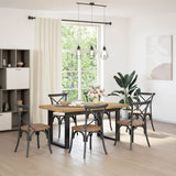 Dining Table NOAIN U-Shaped Legs 160x90x75 cm Solid Wood Pine 4100044