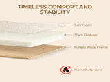 Small Sherpa Fabric 2 Seater Sofa Settee - Cream White T3398P342280