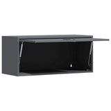 Wall Cabinet for Garage with Gas-lift Door Anthracite 883278