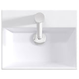 Bathroom Wash Basin Chrome 39 x 30.5 x 12.5 cm Metal 890220