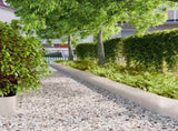 Lawn Edgings 10 pcs 25x103 cm Stainless Steel 860170