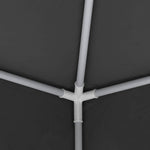 Professional Party Tent with Side Walls 4x6 m Anthracite 90 g/m 48537