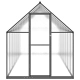 Greenhouse with Base Frame Anthracite 445x169x195 cm Aluminium 3266334