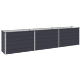 Raised Garden Bed Anthracite 240 x 40 x 55 cm cold-rolled steel 8006257