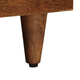 TV Cabinet with Drawer Walnut 70 x 33 x 46 cm Solid Mango Wood 4018225