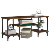 TV Cabinet Brown Oak 102x35x45.5 cm Engineered Wood 826334