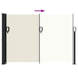 Retractable Side Awning Cream 140x500 cm 4004415