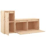 TV Cabinets 2 pcs Solid Wood Pine 3100109