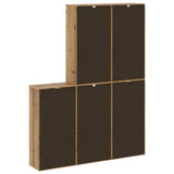 Side Cabinets 5 pcs ODDA 40x24x79 cm Solid Wood Pine 3365362