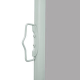 Retractable Side Awning 120 x 300 cm Grey 45363
