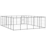 Outdoor Dog Kennel Steel 36.3 m 3082324